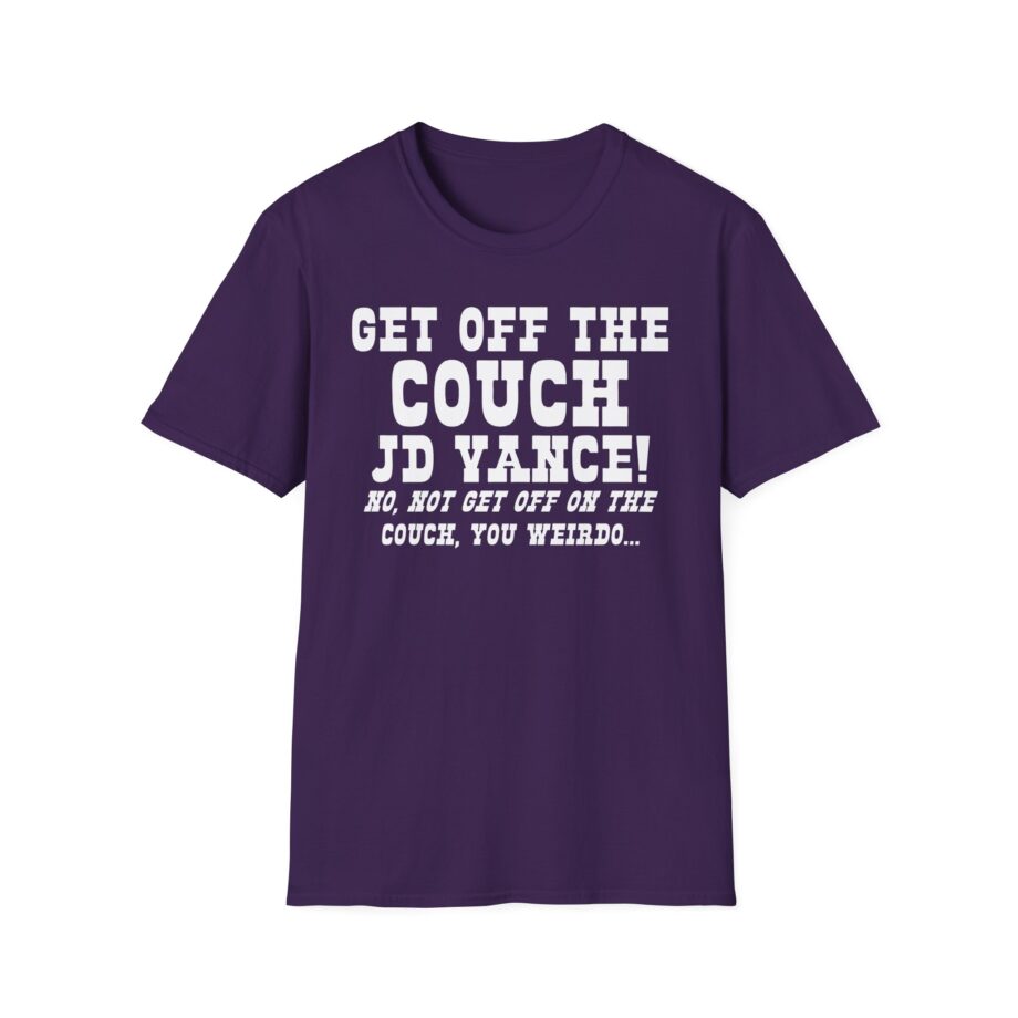 Jd Vance Get Off the Couch Unisex Softstyle T-shirt