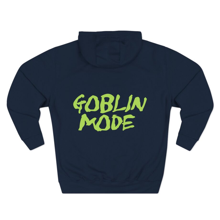 Nekrogoblikon Goblin Mode Three-Panel Fleece Hoodie