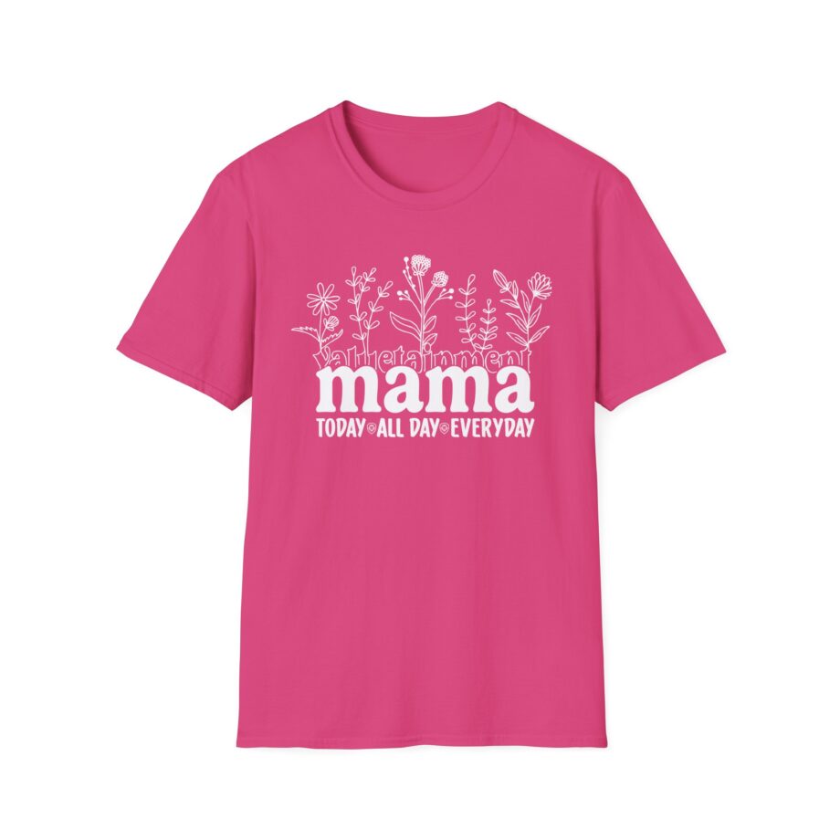 Valuetainment Future Looks Bright Lilac Everyday Vt Mama Unisex Softstyle T-shirt