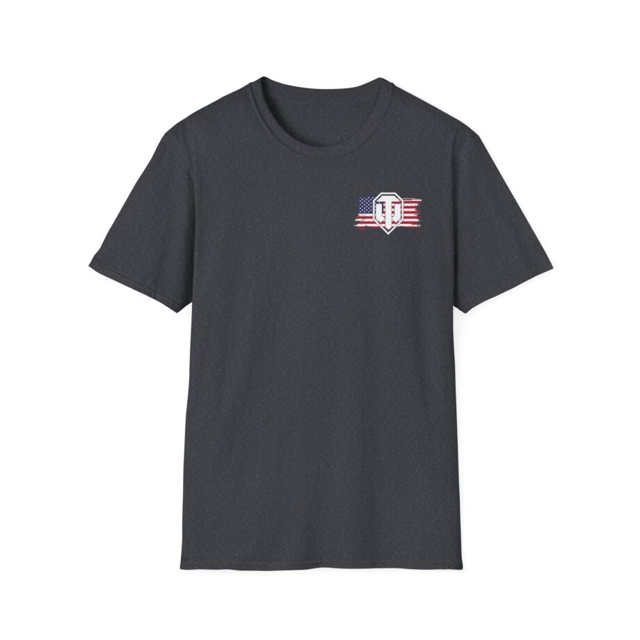 World of Tank Wot July 4th Eagle Unisex Softstyle T-Shirt