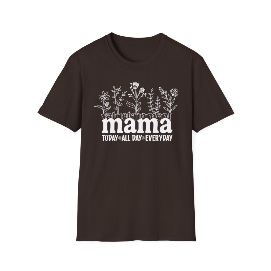 Valuetainment Future Looks Bright Lilac Everyday Vt Mama Unisex Softstyle T-shirt