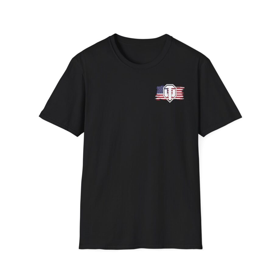 World of Tank Wot July 4th Eagle Unisex Softstyle T-Shirt