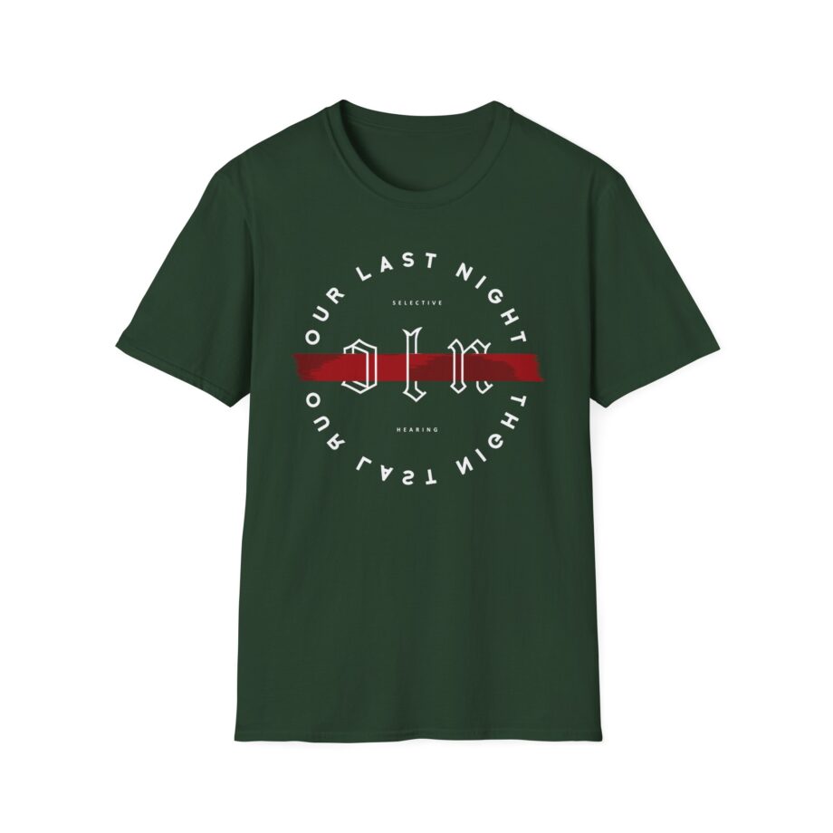 Our Last Night Strikethrough Unisex Softstyle T-shirt