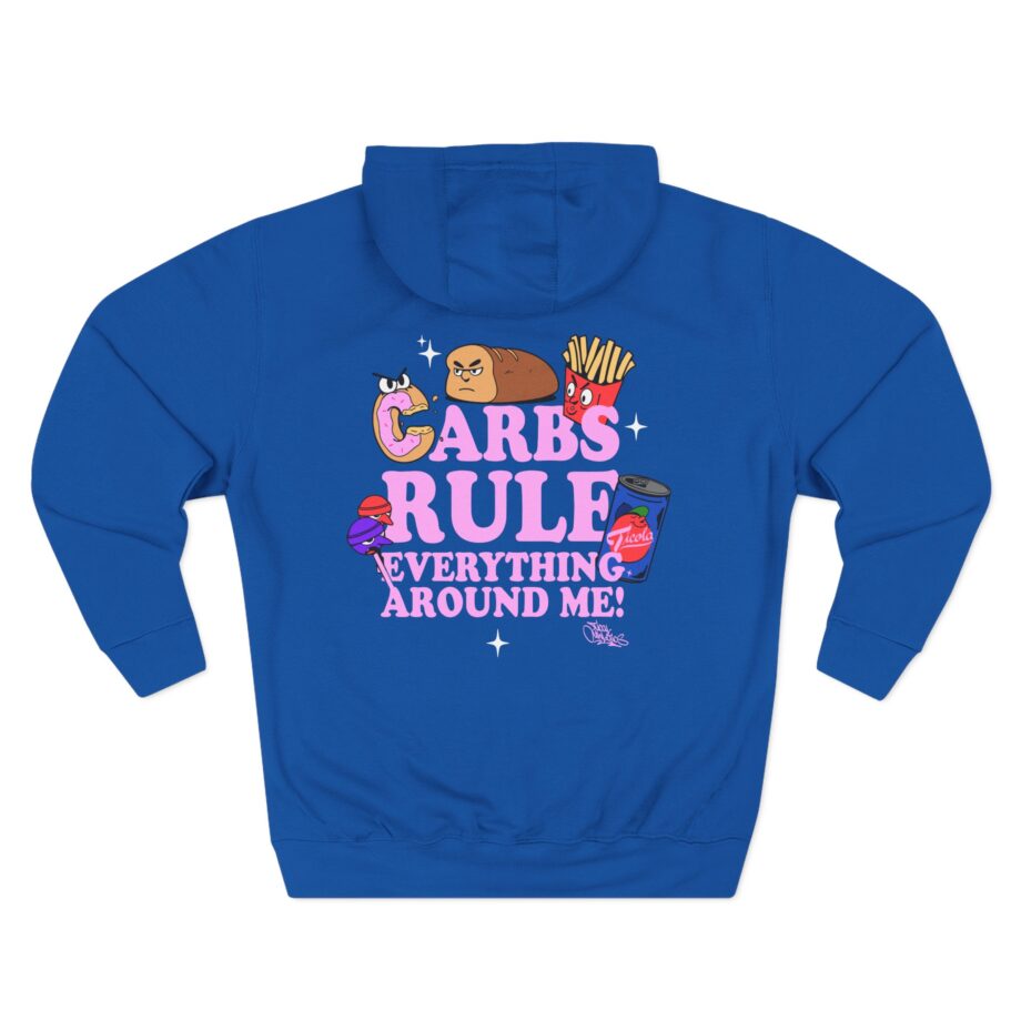 Method Man Carbs Rule Everything Around Me Three-Panel Fleece Hoodie