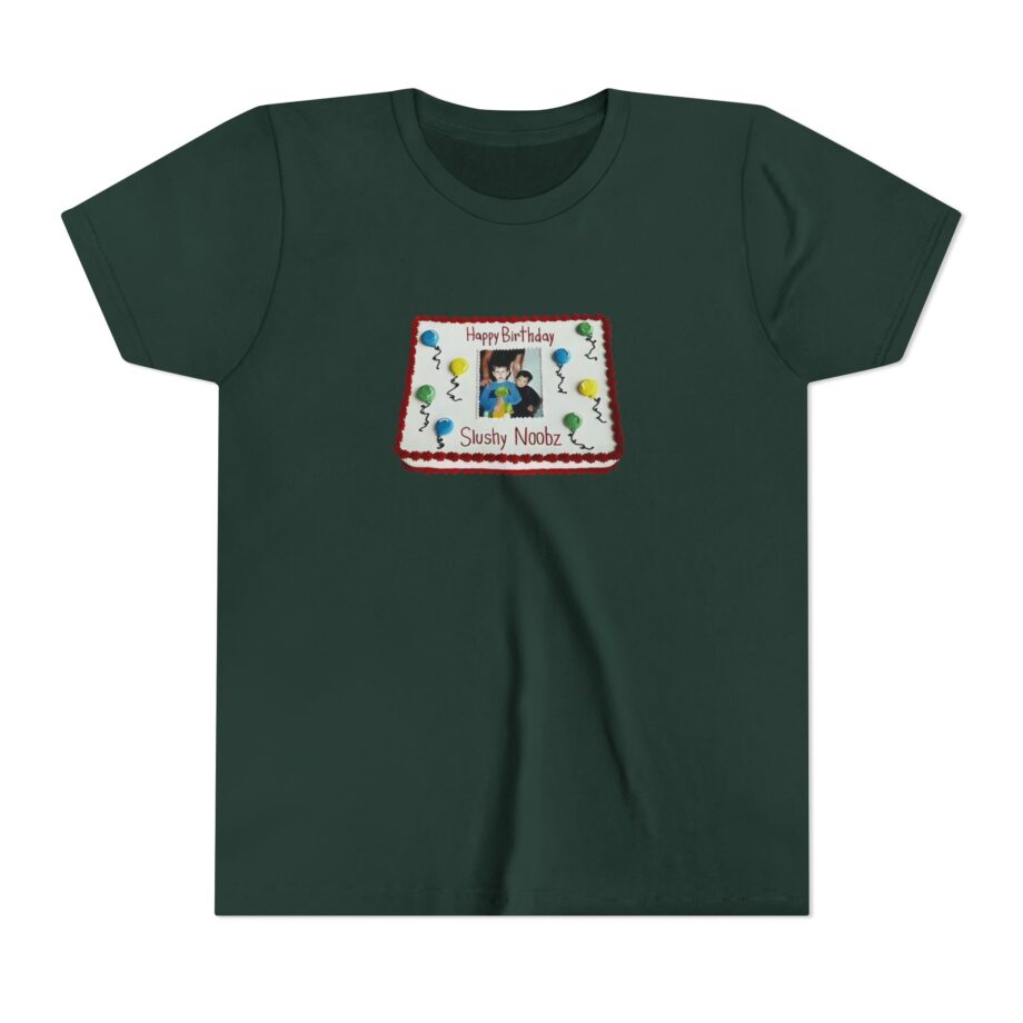 Birthday Cake Slushy Noobz Youth Short Sleeve Tee