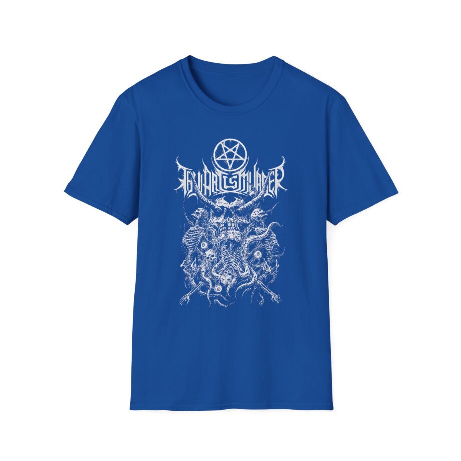 Thy Art is Murders Riddick Skull Pile Unisex Softstyle T-shirt