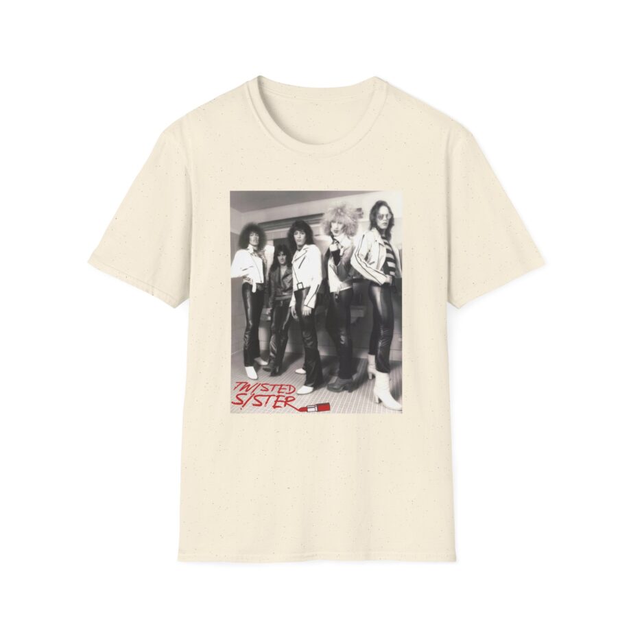 Twisted Sister Lipstick Unisex Softstyle T-shirt