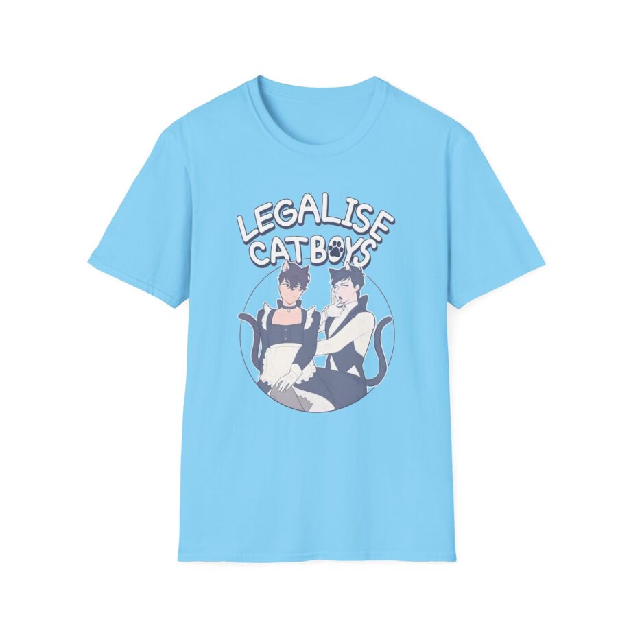 Dan and Phil Legalise Catboys Unisex Softstyle T-Shirt