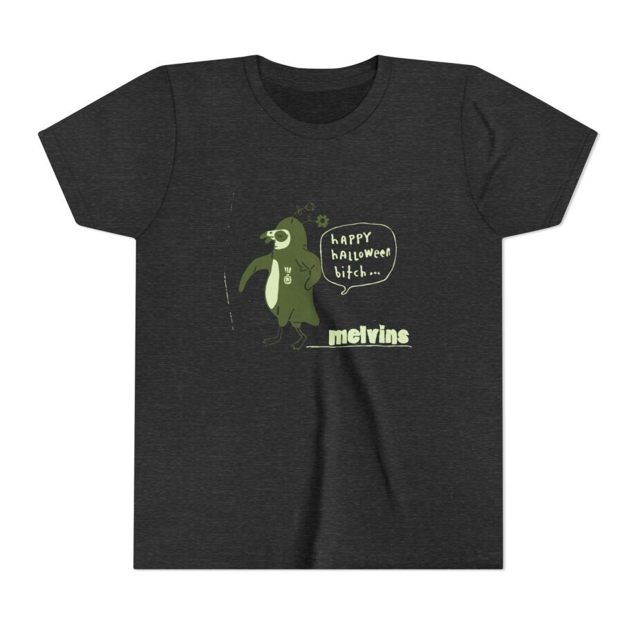 Melvins Happy Halloween Bitch Youth Short Sleeve Tee