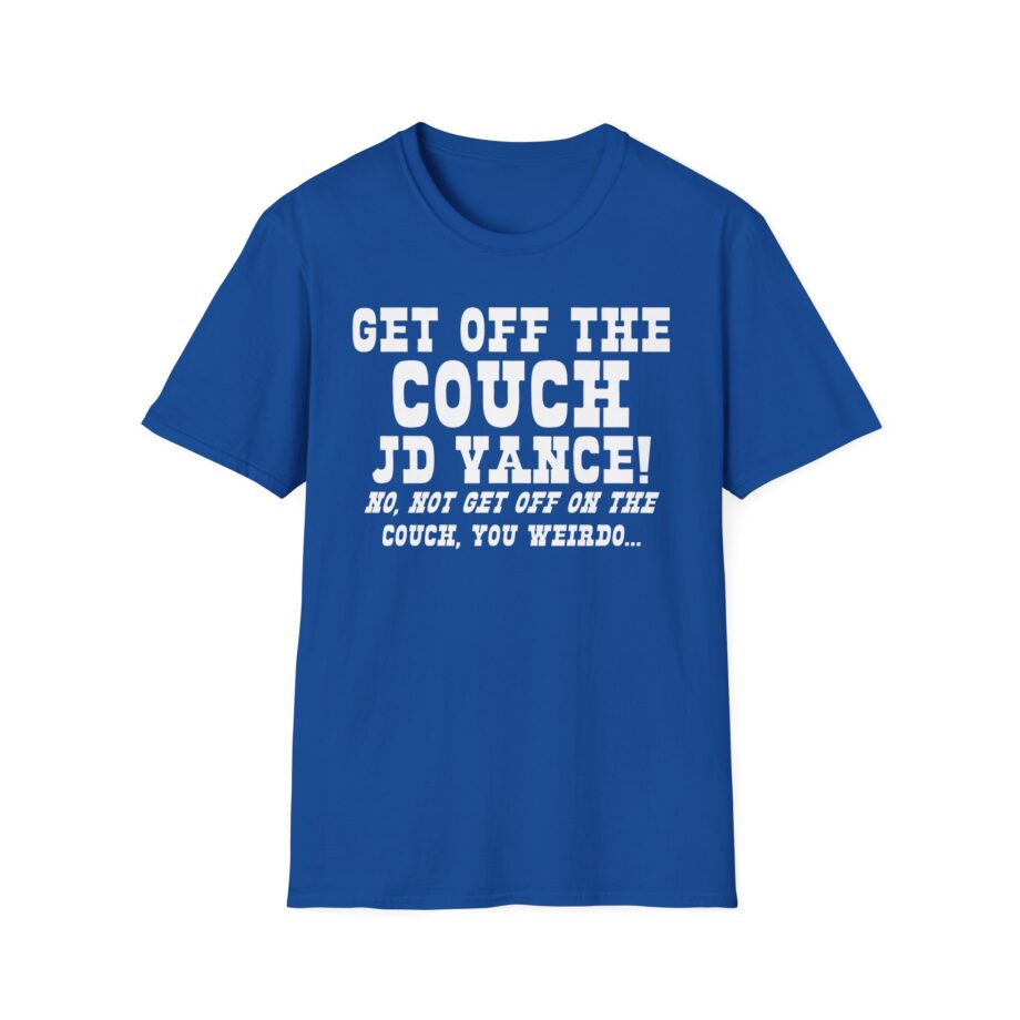 Jd Vance Get Off the Couch Unisex Softstyle T-shirt