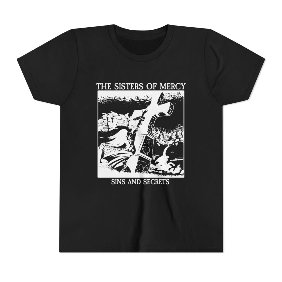 The Sisters Of Mercy Sins And Secrets Youth Short Sleeve Tee