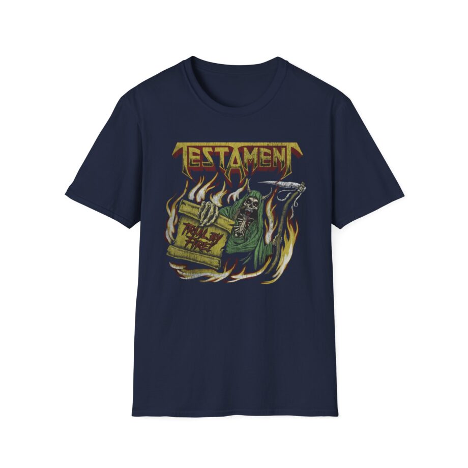 Testament Trial by Fire Unisex Softstyle T-Shirt