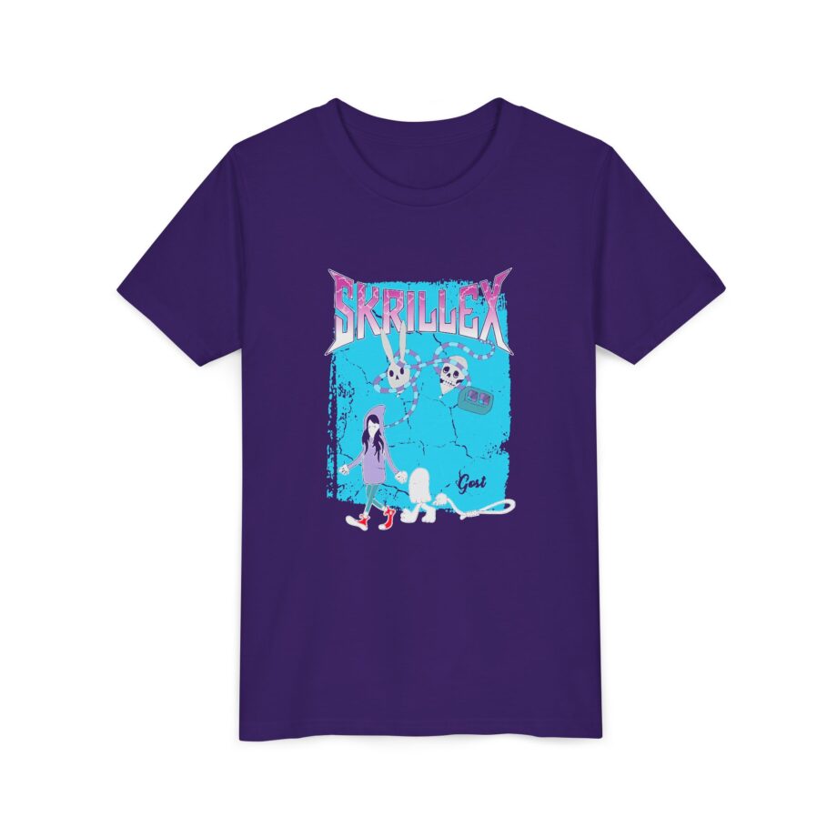 Skrillex Gost Album Cover Youth Short Sleeve Tee