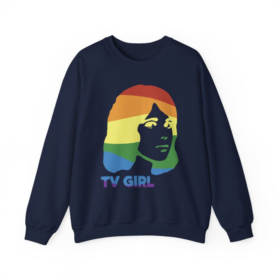 Tv Girl Unisex Heavy Blend Crewneck Sweatshirt
