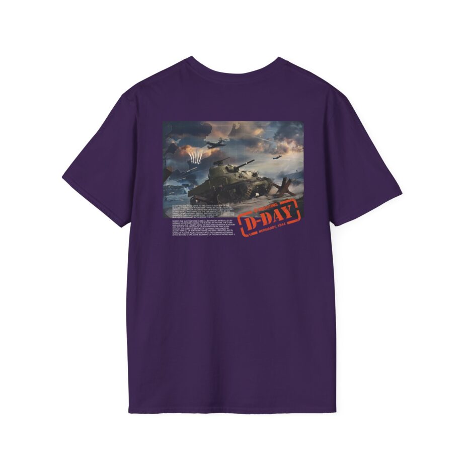 World of Tank Wot D-day Unisex Softstyle T-Shirt