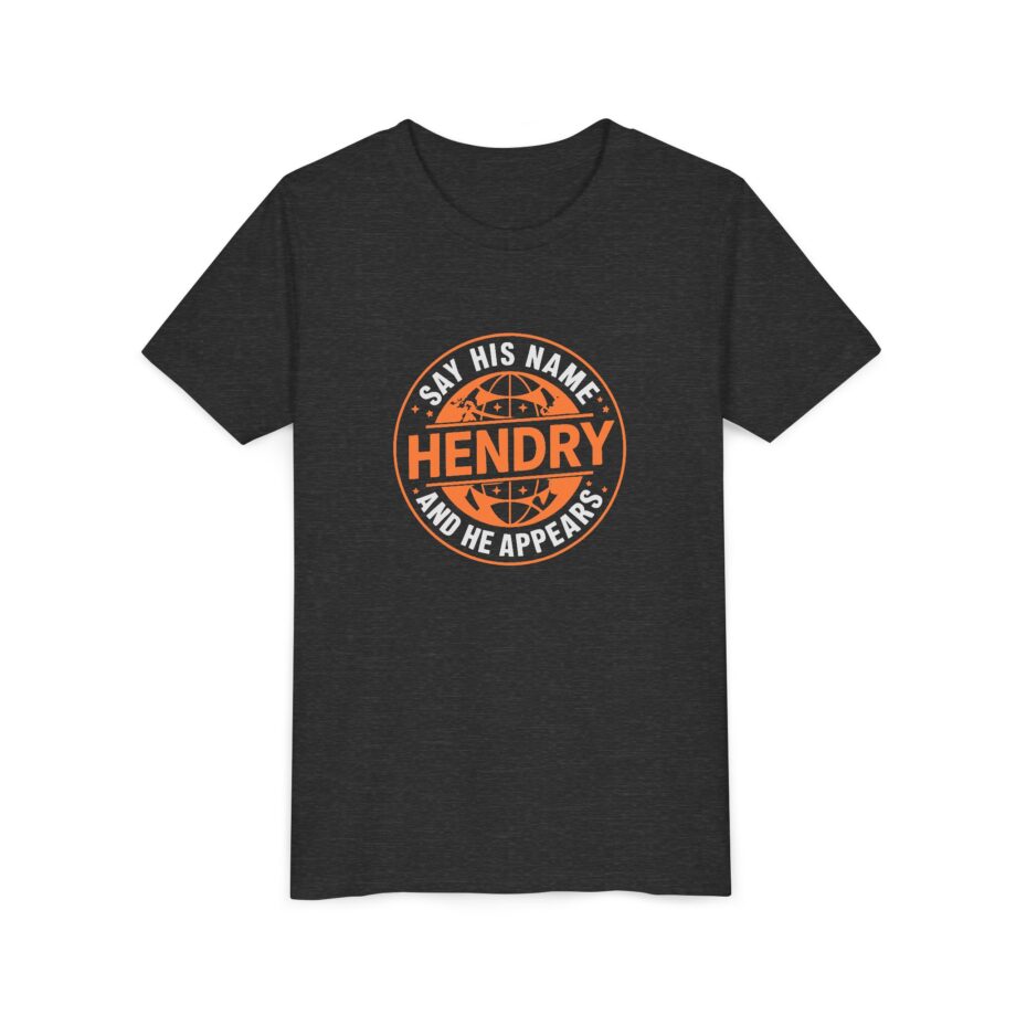 Say His Name Joe Hendry Youth Short Sleeve Tee
