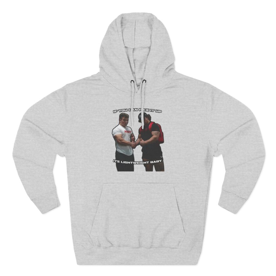Tren Twins Lightweight Three-Panel Fleece Hoodie