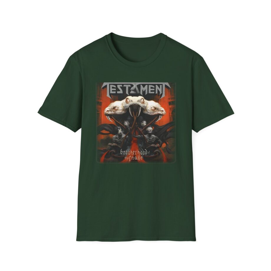 Testament Brotherhood of the Snake Unisex Softstyle T-Shirt