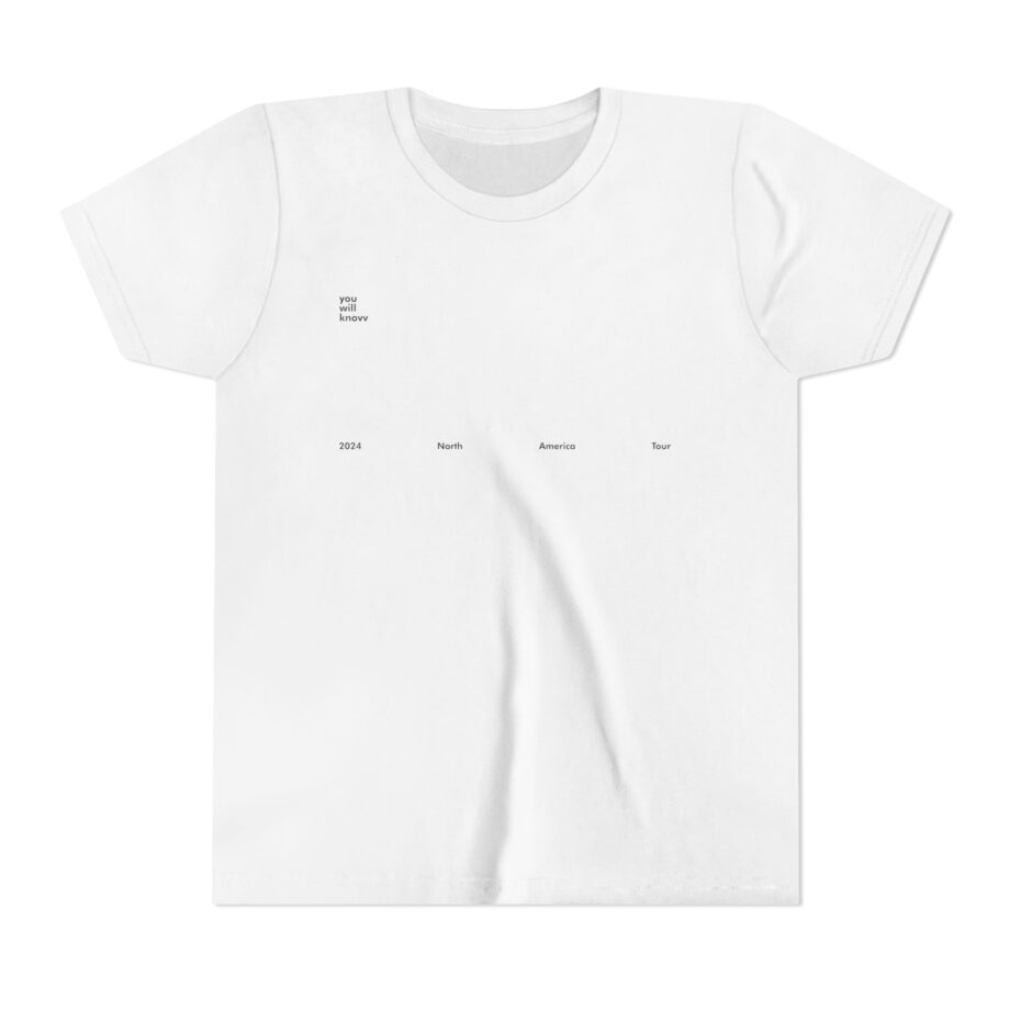 Wave to Earth 0.03 NA Tour Youth Short Sleeve Tee