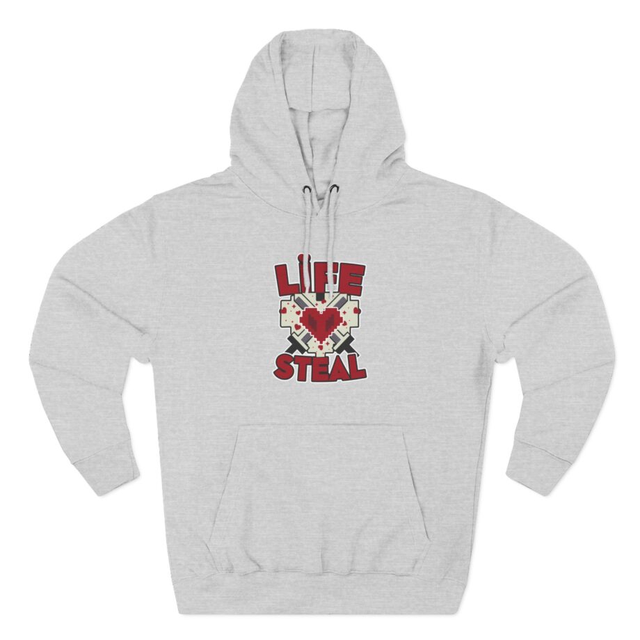 Clownpierce Lifesteal Three-Panel Fleece Hoodie