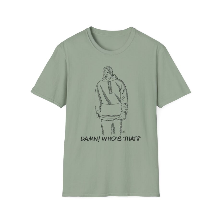 Talkville Damn! Who's That Unisex Softstyle T-shirt