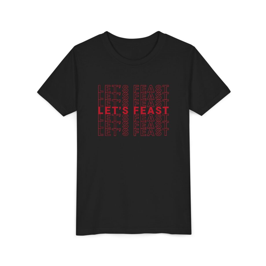Elyse Myers Let’s Feast Youth Short Sleeve Tee