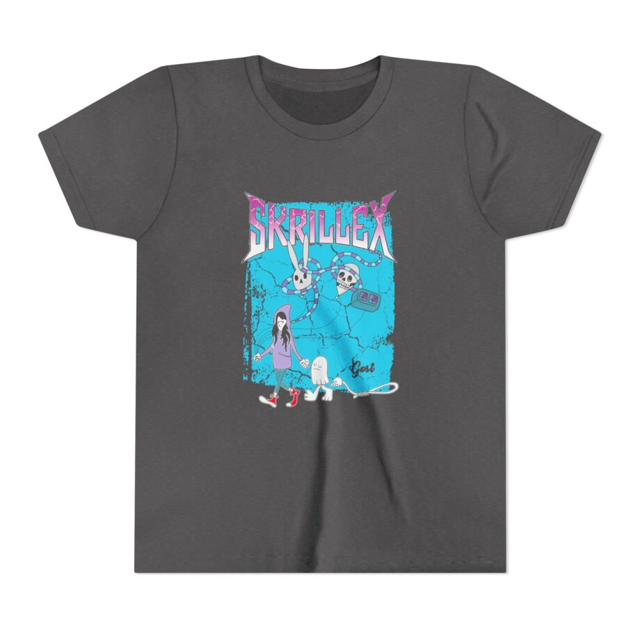 Skrillex Gost Album Cover Youth Short Sleeve Tee