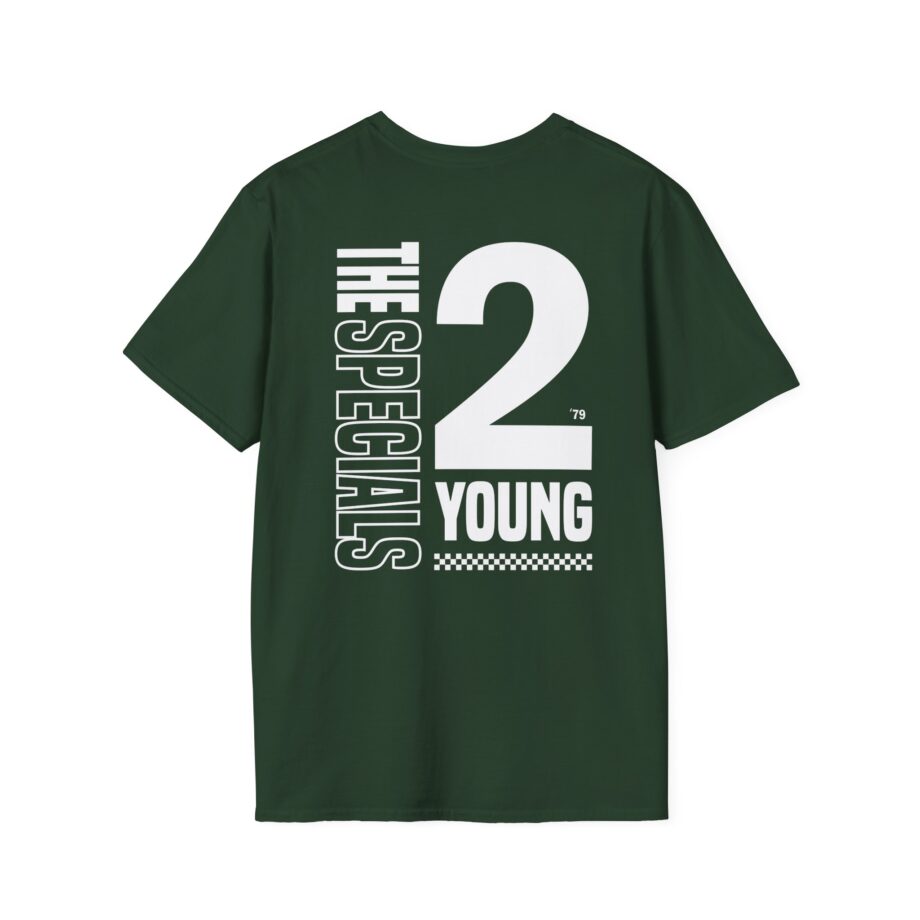 The Specials 2 Much 2 Young Unisex Softstyle T-Shirt