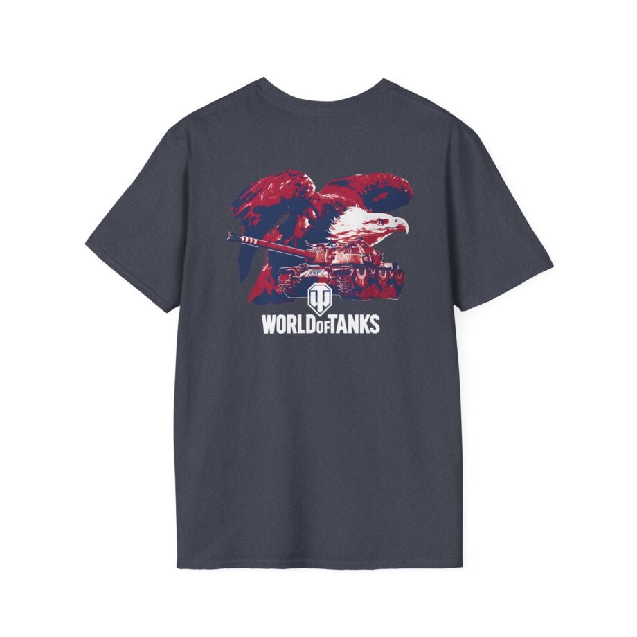 World of Tank Wot July 4th Eagle Unisex Softstyle T-Shirt