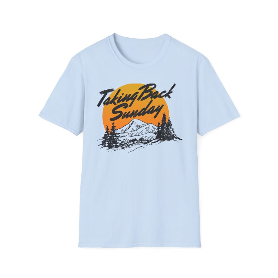 Taking Back Sunday Sunset Unisex Softstyle T-shirt