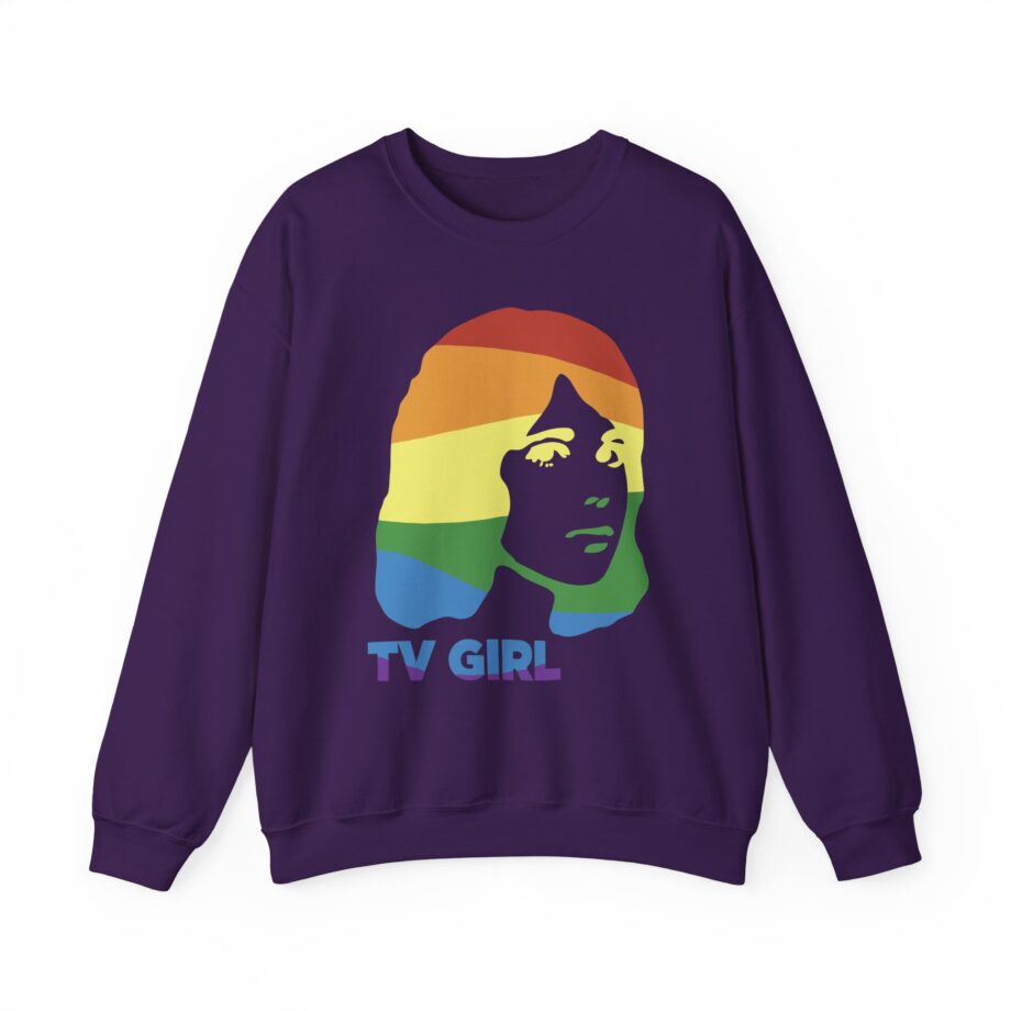 Tv Girl Unisex Heavy Blend Crewneck Sweatshirt