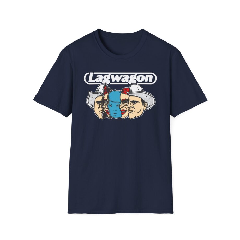 Lagwagon Faces of the Wagon Unisex Softstyle T-shirt