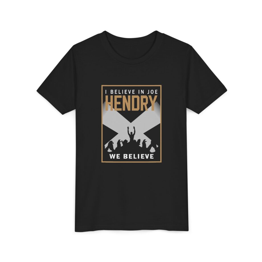 I Believe in Joe Hendry Youth Short Sleeve Tee