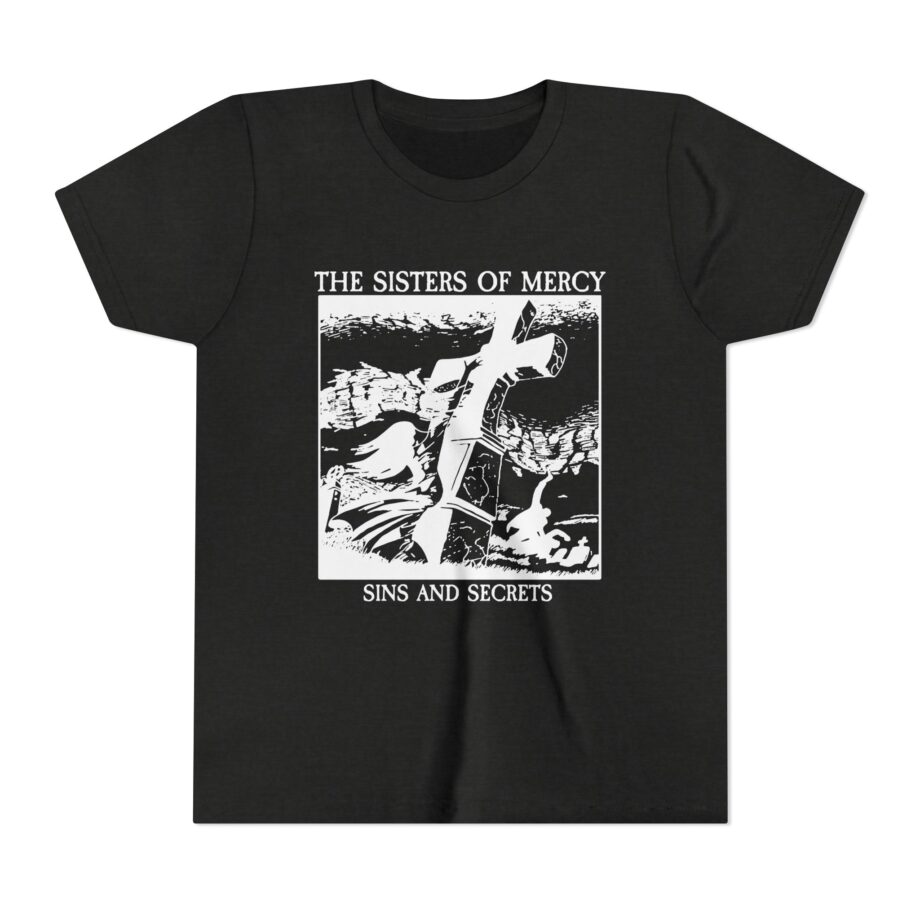 The Sisters Of Mercy Sins And Secrets Youth Short Sleeve Tee