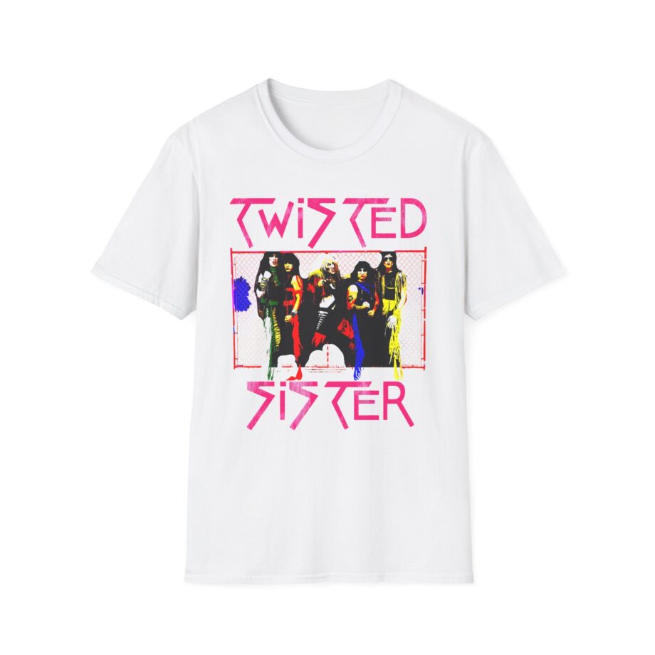 Vintage Group Photo Twisted Sister Unisex Softstyle T-shirt