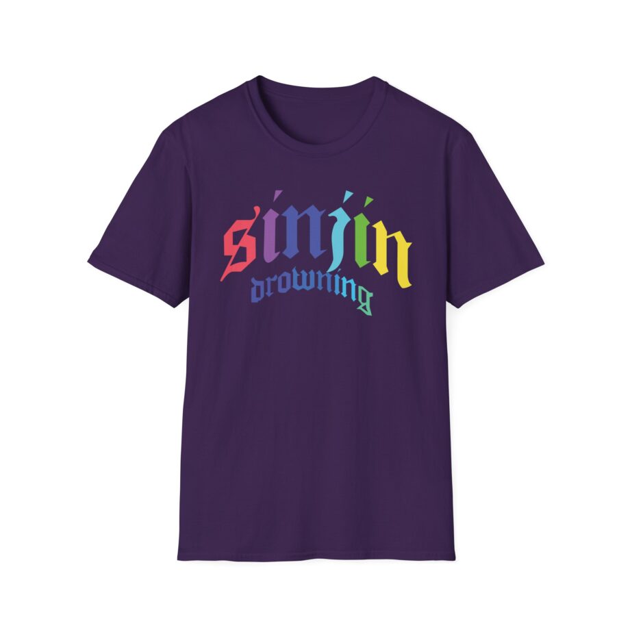 Sinjin Drowning Unisex Softstyle T-shirt