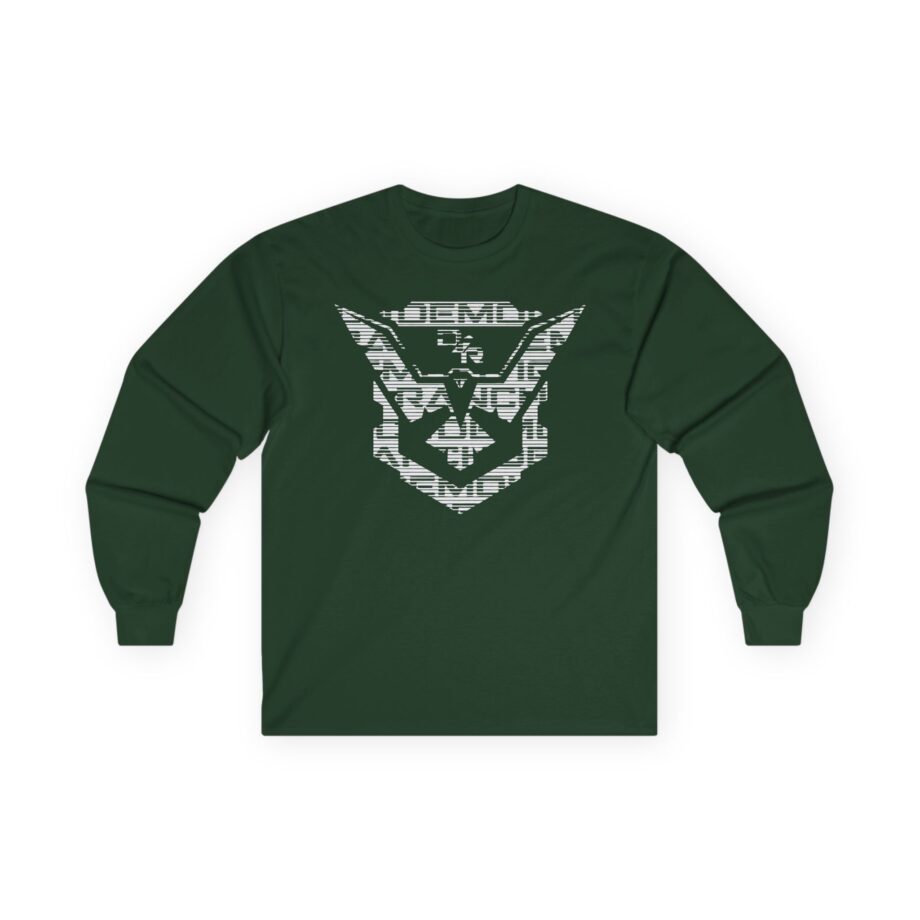 Demolition Ranch Demo Glitch Shield Unisex Ultra Cotton Long Sleeve Tee