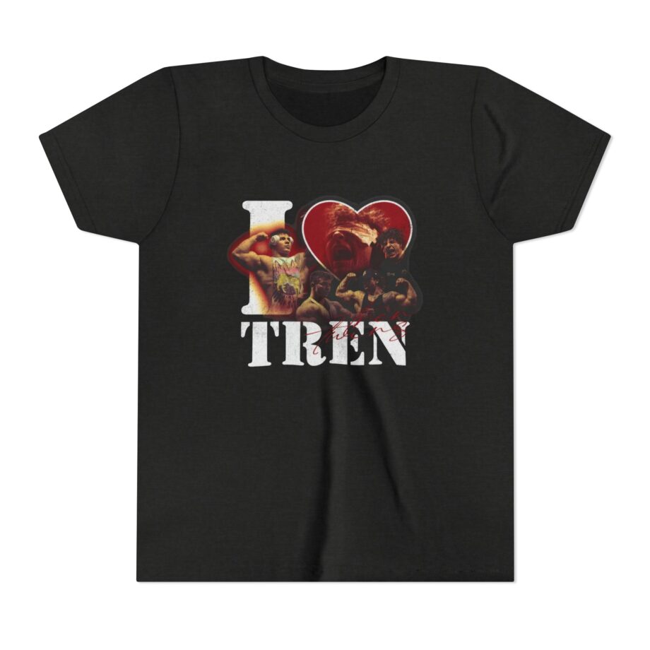 I Love Tren Tren Twins Youth Short Sleeve Tee