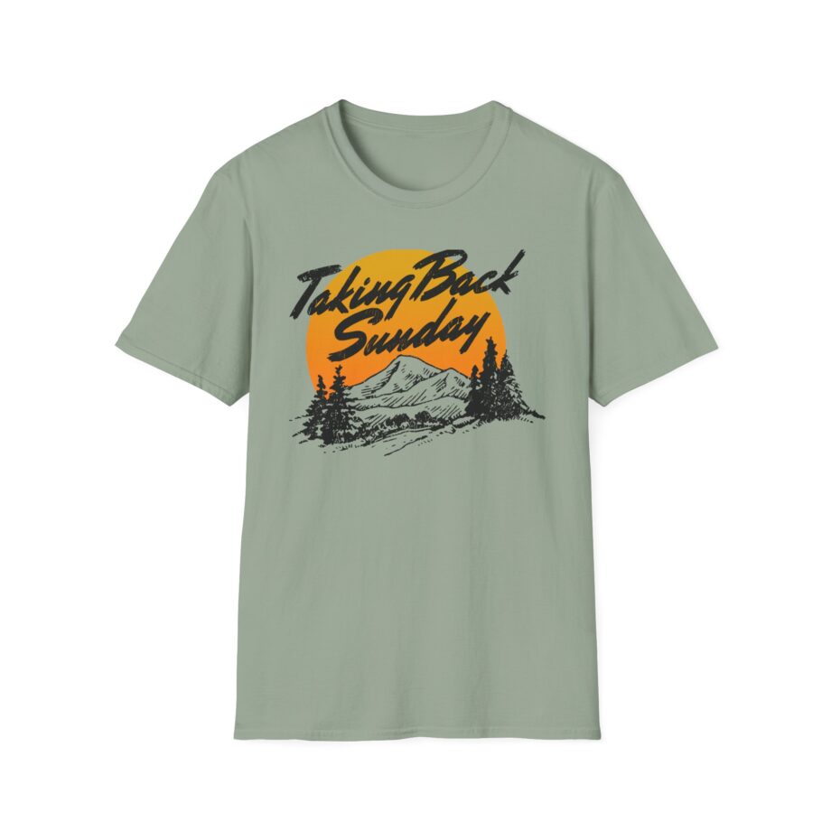 Taking Back Sunday Sunset Unisex Softstyle T-shirt