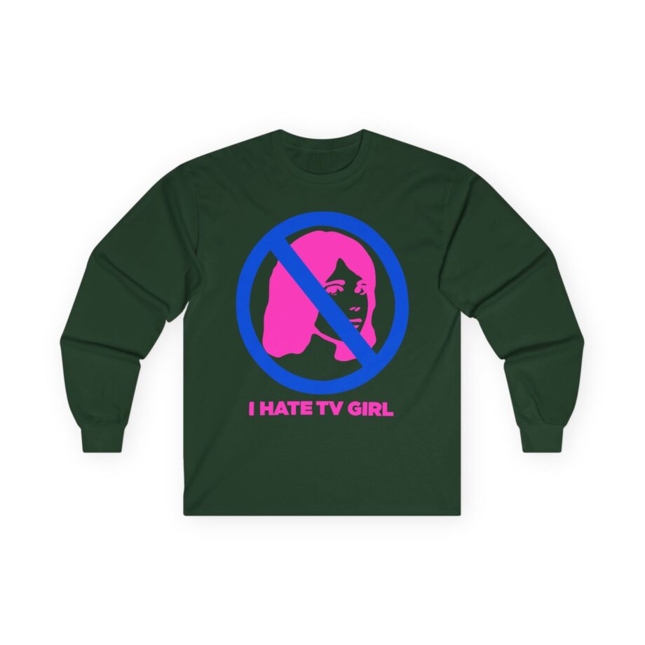 I Hate Tv Girl Unisex Ultra Cotton Long Sleeve Tee
