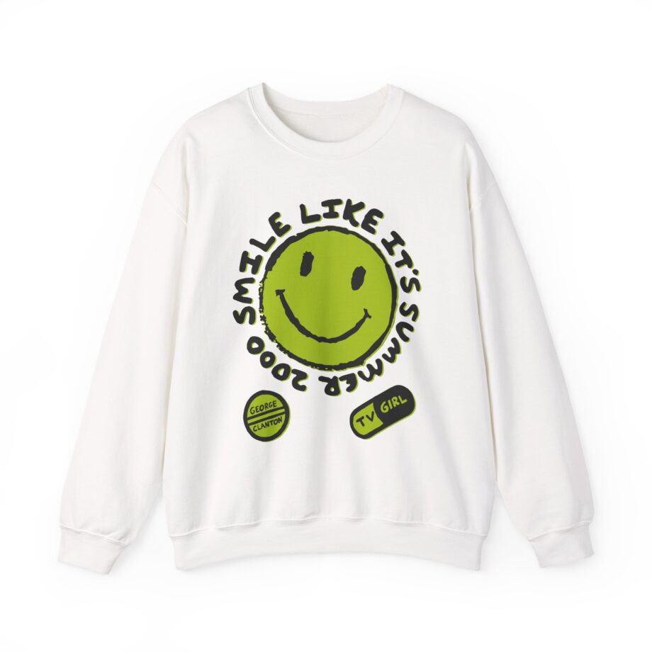Tv Girl Smile Like It's Summer 2000 Unisex Heavy Blend Crewneck Sweatshirt