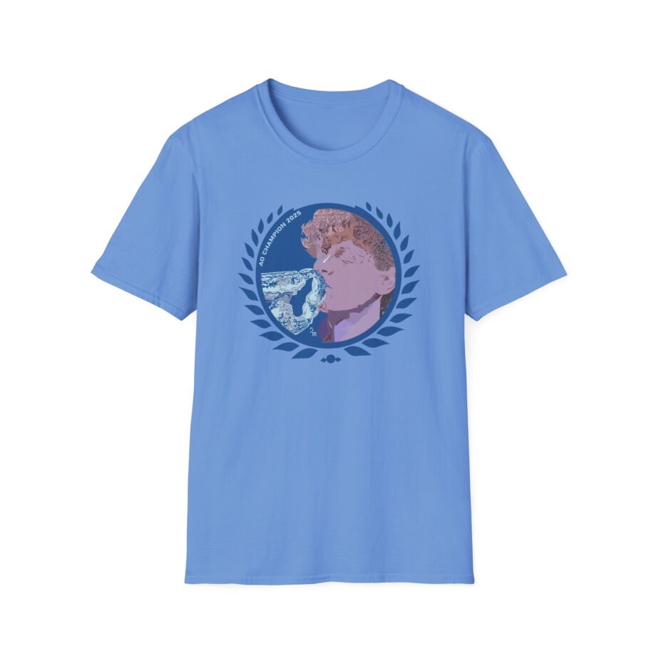 Jannik Sinner AO Champion 2025 Unisex Softstyle T-Shirt