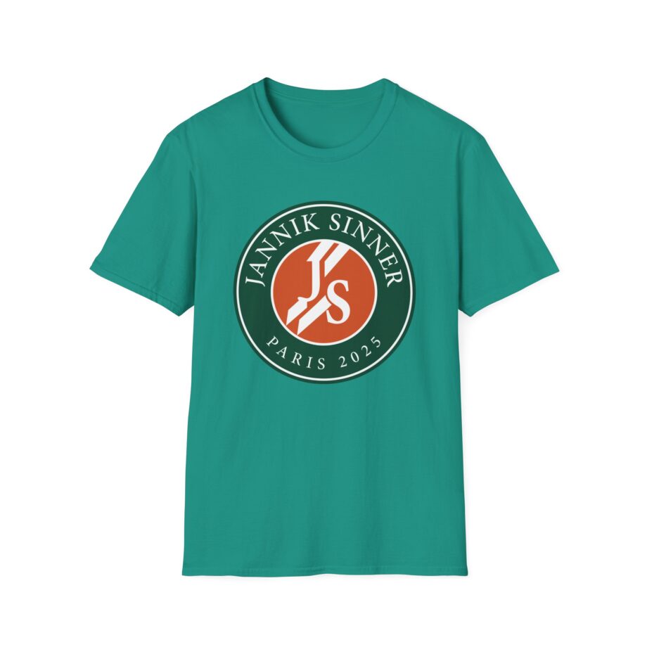 Jannik Sinner Paris 2025  Unisex Softstyle T-Shirt