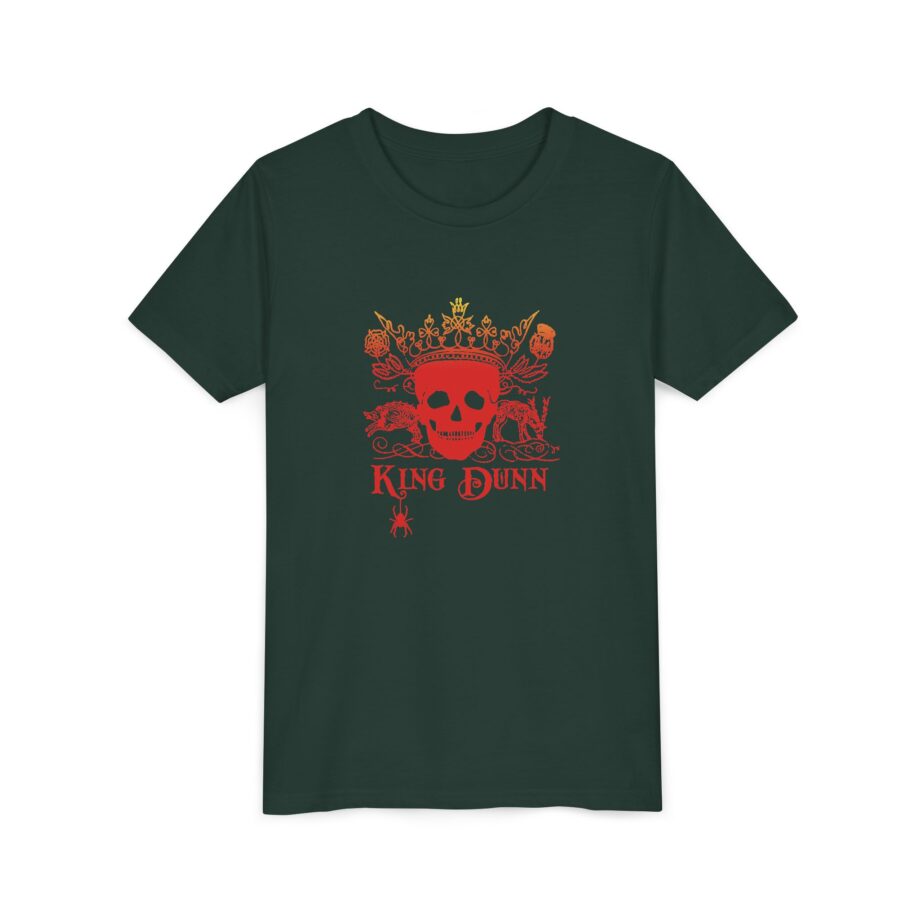 Melvins King Dunn Crown Skull Youth Short Sleeve Tee