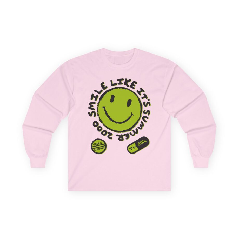 Tv Girl Smile Like It's Summer 2000 Unisex Ultra Cotton Long Sleeve Tee