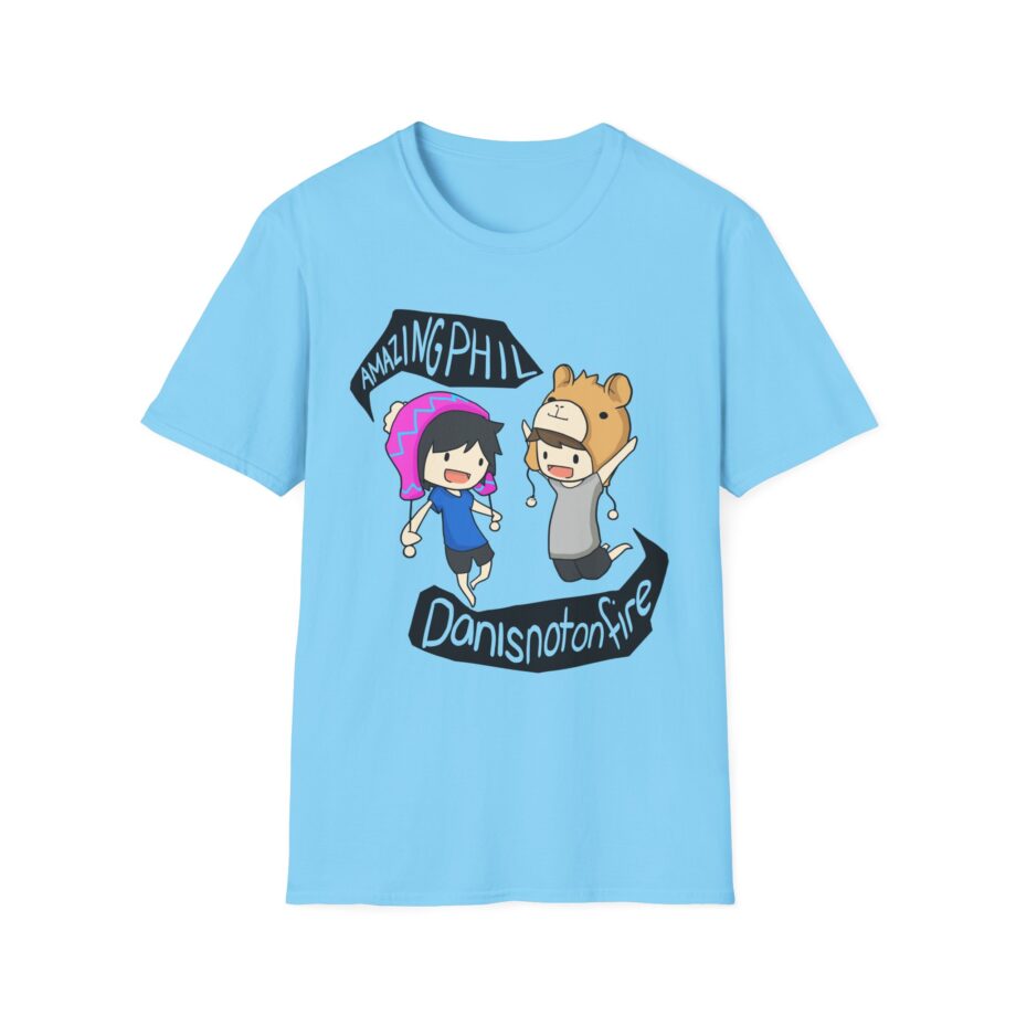 Dan and Phil Unisex Softstyle T-Shirt