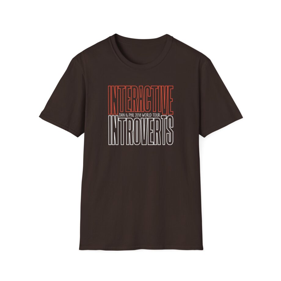 Dan and Phil Interactive Introverts Unisex Softstyle T-Shirt