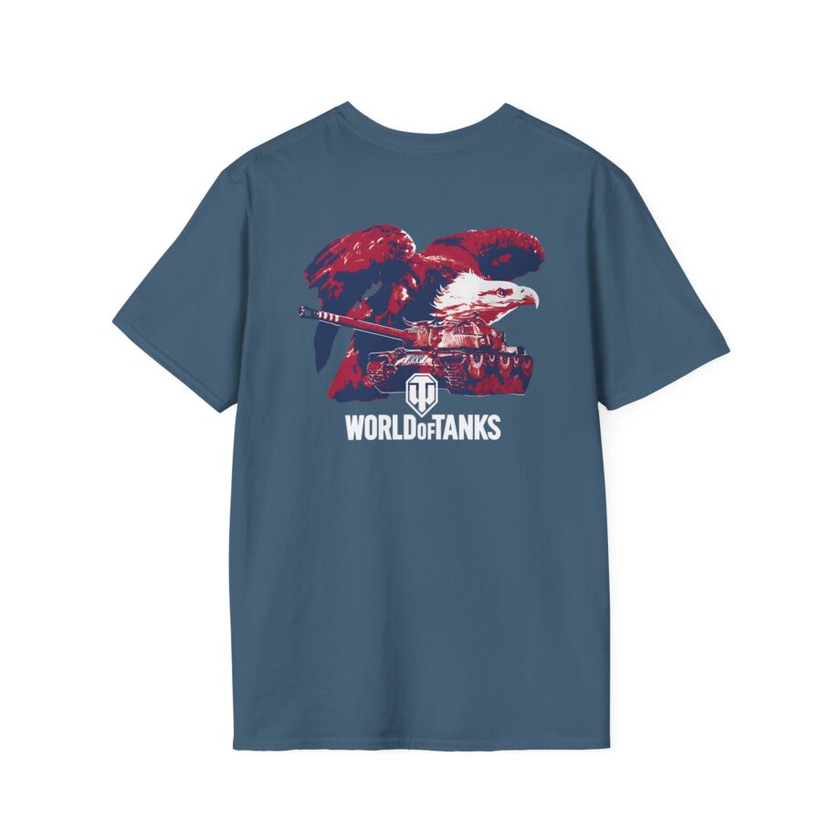 World of Tank Wot July 4th Eagle Unisex Softstyle T-Shirt
