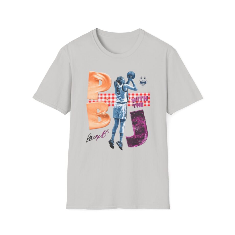 Paige Bueckers Pb With the J Unisex Softstyle T-shirt
