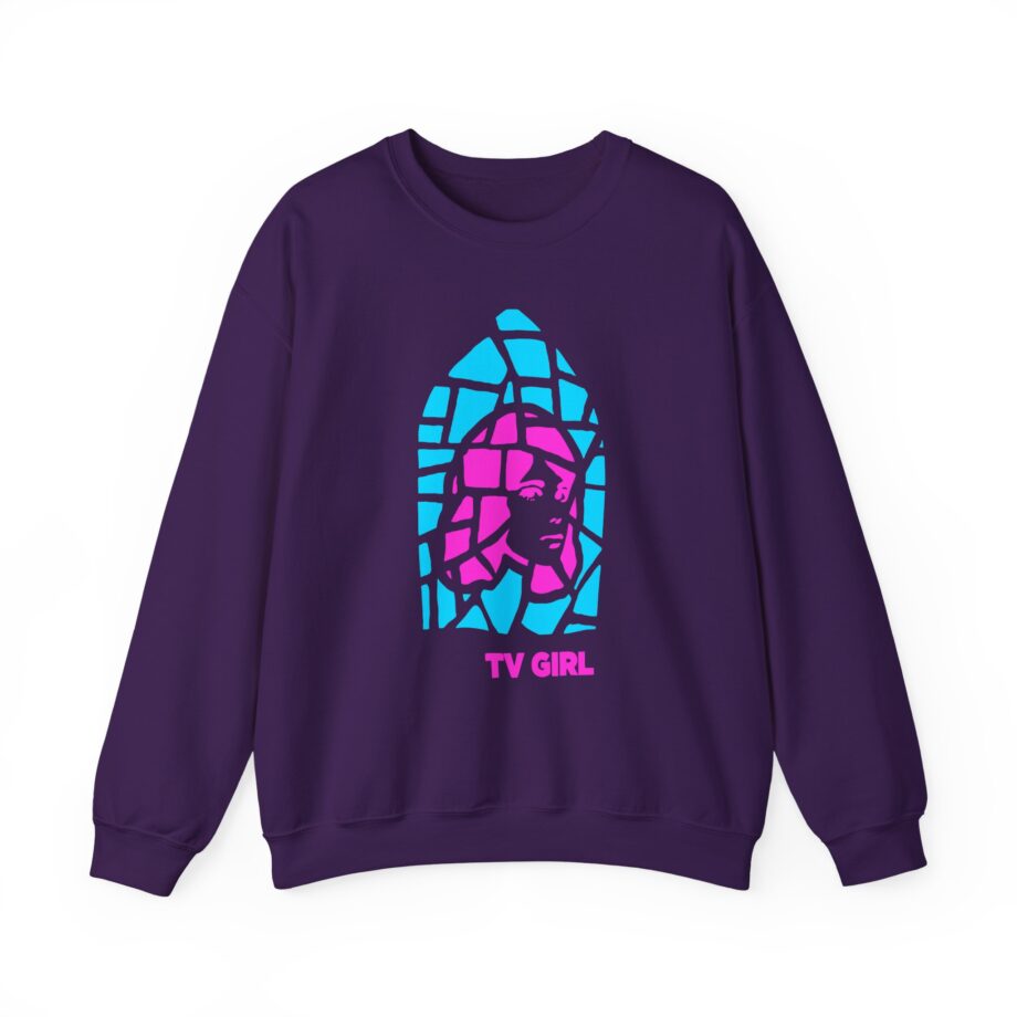 Tv Girl Unisex Heavy Blend Crewneck Sweatshirt